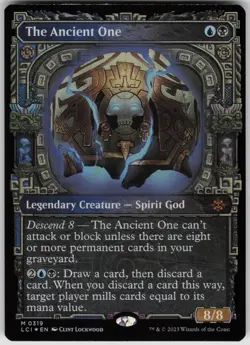 MTG The Ancient One Showcase Foil NM The Lost Caverns of Ixalan Magic 319 - Image 1