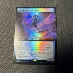 Exhibition Tidecaller (Extended Art) Secrets of Strixhaven Foil - Image 1