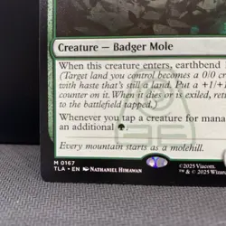 Magic The Gathering Badgermole Cub M0167 TLA ENG Near Mint - Image 4