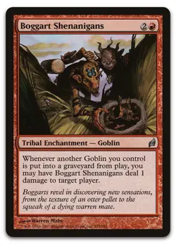 Boggart Shenanigans #155 (LP) Lorwyn LRW Magic MTG - Image 1