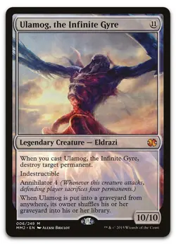 Ulamog, the Infinite Gyre #6 (LP) Modern Masters 2015 MM2 Magic MTG - Image 1