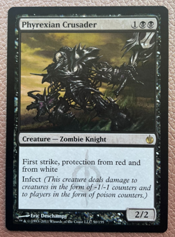 Phyrexian crusader MTG Magic the gathering - Image 1