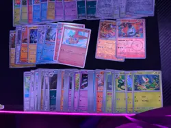 89 Pokemon Cards Bundle – Black Bolt Set – No Duplicates – Holos, Reverse Holos - Image 2