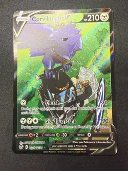 Corviknight V TG18/TG30 | Silver Tempest Trainer Gallery | Pokemon Card | NM - Image 1