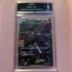 Rare Pokemon Cards Zekrom 021/025 25th Anniversary Edition Grade 9 - Image 1