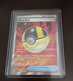 Pokemon TCG Ultra Ball 264/217 ASC Rare Holo Trainer Item English Card - Image 1