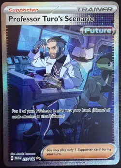 Professor Turo's Scenario - 257/182 - Ultra Rare - Paradox Rift - Pokemon - NM/M - Image 1