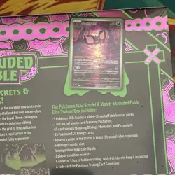 Pokemon TCG Shrouded Fable Elite Trainer Box Factory Sealed New - Image 3