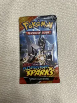 Pokemon Surging Sparks Booster Pack Sealed - Image 2