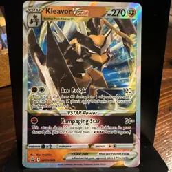 Pokemon TCG - SWSH Black Star Promo - Kleavor VSTAR SWSH249 - NM - Image 1