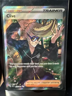 Pokemon TCG - Clive - 227/091 SV: Paldean Fates NM Full Art English - Image 1