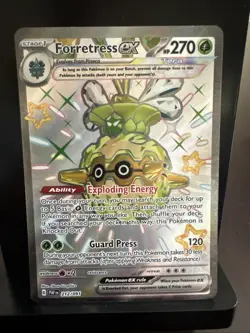 Pokemon TCG - Paldean Fates - Forretress ex - 212/091 - Near Mint - Image 1