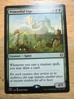 MTG - Primordial Sage - NM - Jumpstart - Image 1