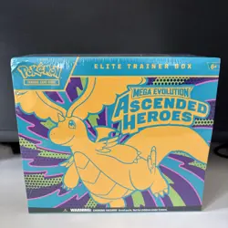 MEGA EVOLUTION ASCENDED HEROES ETB Elite Trainer Box New Sealed Pokemon (damage) - Image 1