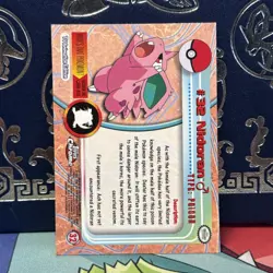 Pokemon Topps Chrome 2000 Nidoran #32 (M) NM - Image 2