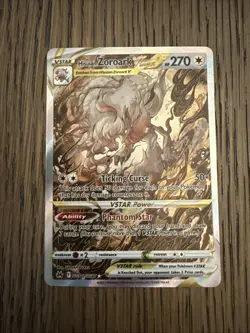 2023 Pokemon SWSH Crown Zenith Hisuian Zoroark VSTAR Galarian Gallery #GG56/GG70 - Image 1