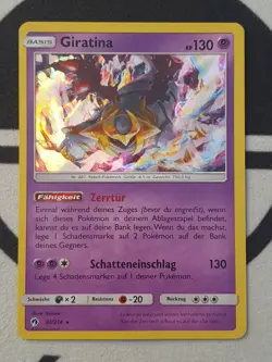 Giratina 97/214 Holo Echo des Donners Set Deutsch Pokemon TCG Lost Thunder - Image 3
