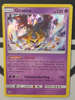 Giratina 97/214 Holo Echo des Donners Set Deutsch Pokemon TCG Lost Thunder - Image 4