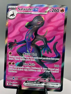Salazzle ex 101/88 Double RareFull Art Pokemon Perfect Order-Mint - Image 1