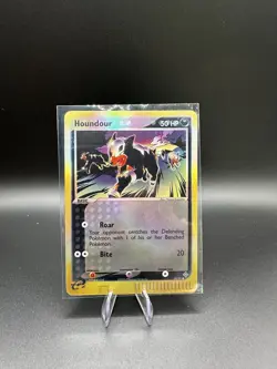 Nintendo Houndour Reverse Holo EX Dragon 59/97 50HP Common Pokemon TCG 2003 - Image 1