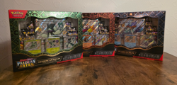 Paldean Fates Premium Collection Meowscarada - Skeledirge - Quaquaval Pokemon - Image 1