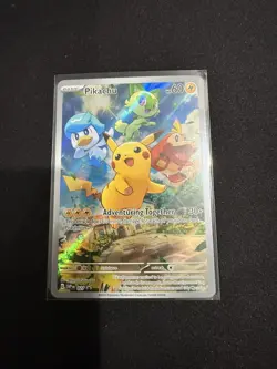 Pikachu SVP 027 Promo • NM • Pokemon TCG - Image 4