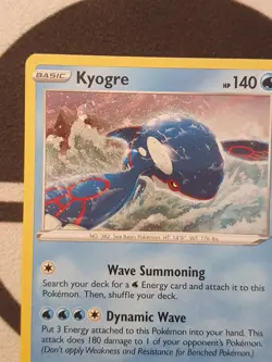 Kyogre 036/159 Holo Zenit der Konige Set Pokemon TCG Crown Zenith - Image 4