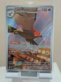 TALONFLAME - 091/088 ILLUSTRATION RARE HOLO PERFECT ORDER - POKEMON TCG - Image 1