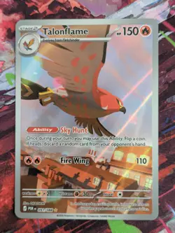 TALONFLAME - 091/088 ILLUSTRATION RARE HOLO PERFECT ORDER - POKEMON TCG - Image 2