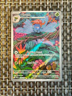 Pokemon TCG Obsidian Flames Gloom 198/197 Holo Illustration Rare - Image 1