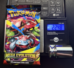 Pokemon TCG: Mega Evolution - English Booster Pack SEALED - 22.48g - Image 1