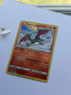 Pokemon Radiant Charizard Radiant Rare Holo 160 HP Crown Zenith 020/159 - Image 1