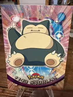 Topps Pokemon Snorlax 2000 TV Animation Edition Series 3 143 Blue Label Non Holo - Image 1