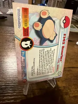 Topps Pokemon Snorlax 2000 TV Animation Edition Series 3 143 Blue Label Non Holo - Image 4