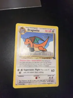 Heavily Played WB Pokemon Black star Promos Mewtwo And Dragonite - Image 3