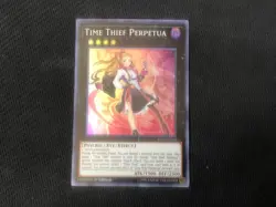 Time Thief Perpetua IGAS-EN094 - Super Rare 1st NM Yugioh - Image 1