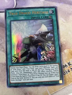 True Draco Heritage MACR-EN054 - Ultra Rare - 1st Edition LP Yugioh - Image 1