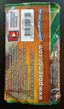 RARE Pokemon XY TCG Roaring Skies Sealed Booster Pack - Deoxys Pack Art - Image 4
