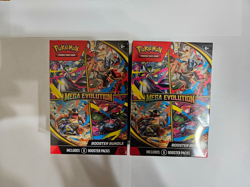 2x Pokemon TCG Mega Evolution Booster Bundle New Factory Sealed In Hand - Image 1