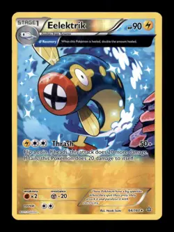 EELEKTRIK 64/160 R PRIMAL CLASH POKEMON REVERSE HOLO LP - Image 1