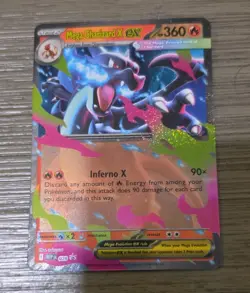 Mega Charizard X Ex #29 | Pokemon MEP: Mega Evolution Black Star Promo | NM - Image 1