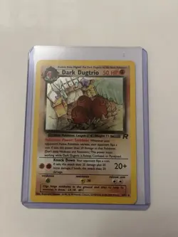 Pokemon Rocket Dark Dugtrio Holo Rare #6/82 - WOTC Set NM - Image 1
