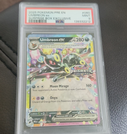 Pokemon Umbreon ex Prismatic Evolutions Promo Exclusive Holo 060/131 PSA 9 - Image 1