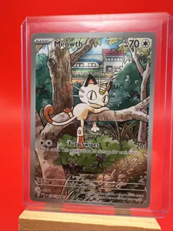 Pokemon ME02: Phantasmal Flames #106/094 Meowth NM - Image 1