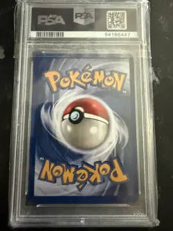 1999 POKEMON FOSSIL AERODACTYL - PSA 9 - #16 16/62 GENUINE - Image 4