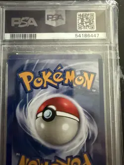 1999 POKEMON FOSSIL AERODACTYL - PSA 9 - #16 16/62 GENUINE - Image 5