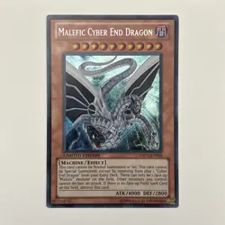 Yugioh Malefic Cyber End Dragon YMP1-EN004 Secret Rare - NM - Image 1