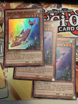 Spiritual Beast Pettlephin (3x) THSF-EN026 Super Rare 1st Edition NM Yugioh - Image 1