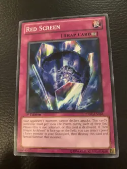 Red Screen STBL-EN064 Common 1st Edition NM Yugioh - Image 1