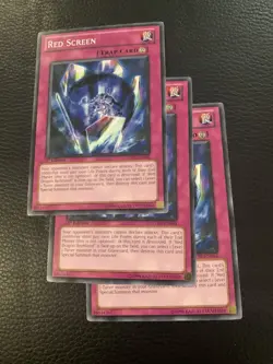 Red Screen (3x) STBL-EN064 Common 1st Edition NM Yugioh - Image 1